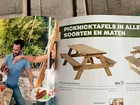 Picknick tafel - bobito - geïmpregneerd vuren - afbeelding 2 van  7