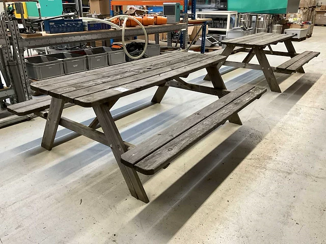 Picknicktafel (2x) - afbeelding 2 van  4