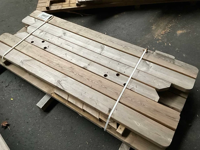 Picknicktafel "easy" opklapbaar 180x70x73 cm - afbeelding 5 van  5