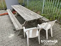 Picknicktafel en barbeque - afbeelding 2 van  4