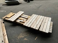 Picknicktafel "family" opklapbaar 240x155x78 cm - afbeelding 4 van  10