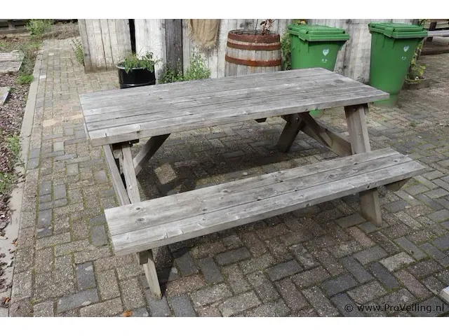 Picknicktafel incl. 2 banken - afbeelding 2 van  6