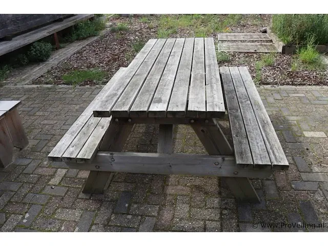 Picknicktafel incl. 2 banken - afbeelding 5 van  6
