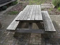 Picknicktafel incl. 2 banken - afbeelding 5 van  6