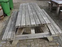 Picknicktafel incl. 2 banken - afbeelding 6 van  6