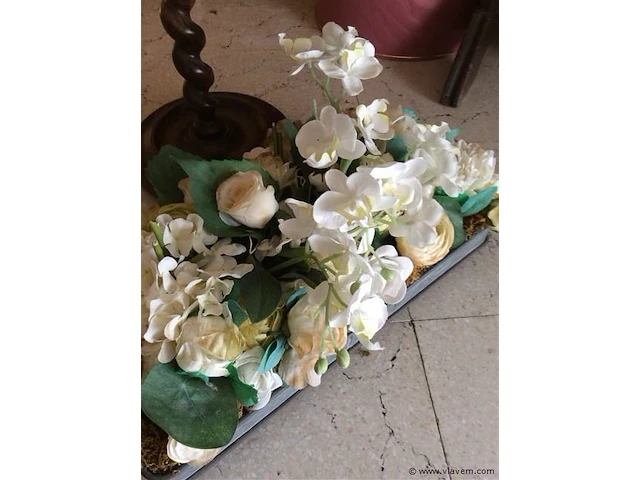 Pied de stalle + bloemenschaal - afbeelding 3 van  3