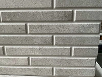 Piemme bits pearl grey bricks wandtegels (66.825m2) - afbeelding 3 van  5