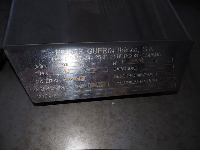 Piere guerin iberica s.a. - afbeelding 8 van  8