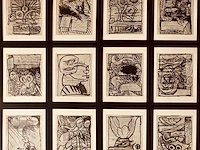 Pierre alechinsky (12 stuks) - afbeelding 1 van  5