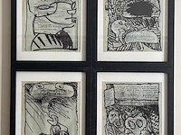 Pierre alechinsky (12 stuks) - afbeelding 2 van  5