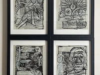 Pierre alechinsky (12 stuks) - afbeelding 4 van  5