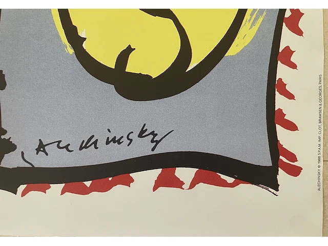 Pierre alechinsky - afbeelding 3 van  3