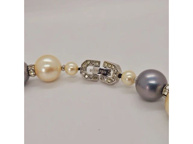 Pierre balmain collier met steentjes - afbeelding 5 van  6
