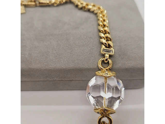 Pierre balmain goldplated collier - afbeelding 3 van  5