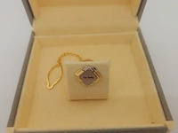 Pierre cardin gp gouden tie holder - inclusief doos - afbeelding 3 van  6
