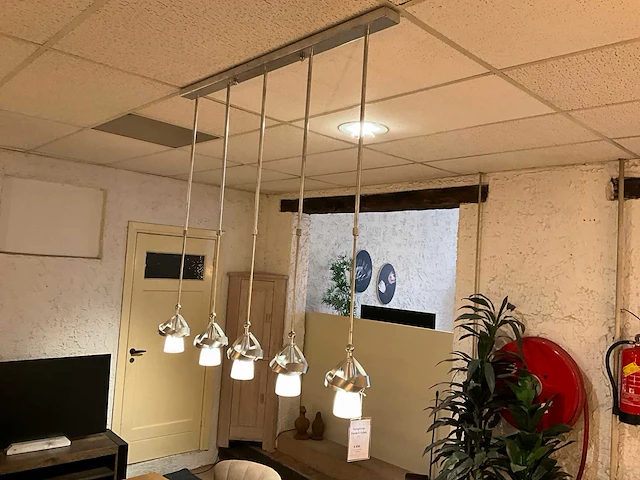 Pierre hanglamp rvs - afbeelding 1 van  5
