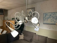 Pierre rvs hanglamp 4l - afbeelding 1 van  5