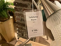Pierre rvs tafellamp - afbeelding 4 van  4