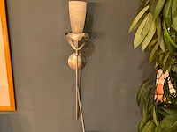 Pierre wandlamp rvs (2x) - afbeelding 1 van  4