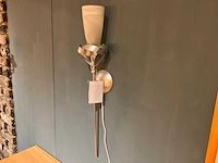 Pierre wandlamp rvs (2x) - afbeelding 2 van  4