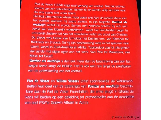 Piet de visser. voetbal als medicijn - afbeelding 2 van  5