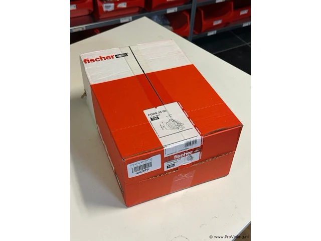 Pijpbeugel 25-30 mm met rubberinlaag - doos - afbeelding 1 van  2