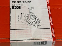 Pijpbeugel 25-30 mm met rubberinlaag - doos - afbeelding 2 van  3
