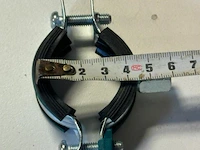 Pijpbeugel 32-37 mm met rubberinlaag - doos - afbeelding 2 van  2