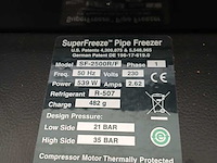 Pijpbevriezer ridgid sf-2500 superfreeze - afbeelding 3 van  4