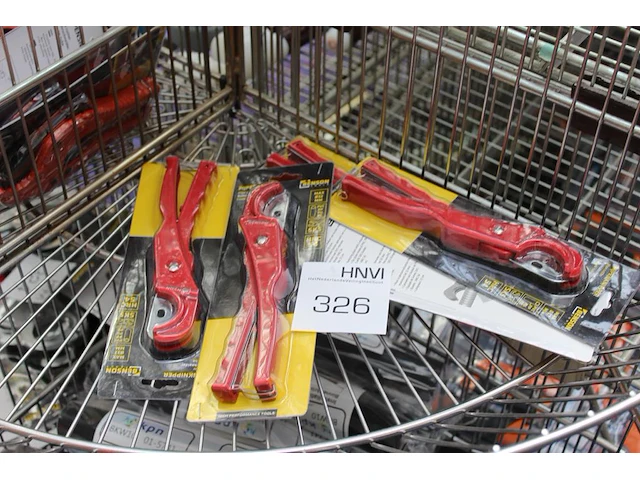 Pijpknippers benson max doorsnede 32mm 5 stuks. excl. draadmand - afbeelding 1 van  2