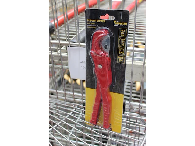 Pijpknippers benson max doorsnede 32mm 5 stuks. excl. draadmand - afbeelding 2 van  2
