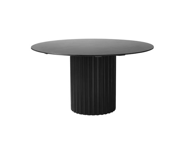 Pillar eettafel ø 140 cm, hkliving, zwart - afbeelding 1 van  7