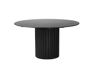 Pillar eettafel ø 140 cm, hkliving, zwart - afbeelding 1 van  7