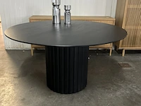 Pillar eettafel ø 140 cm, hkliving, zwart - afbeelding 3 van  7