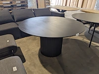 Pillar eettafel ø 140 cm, hkliving, zwart - afbeelding 7 van  7