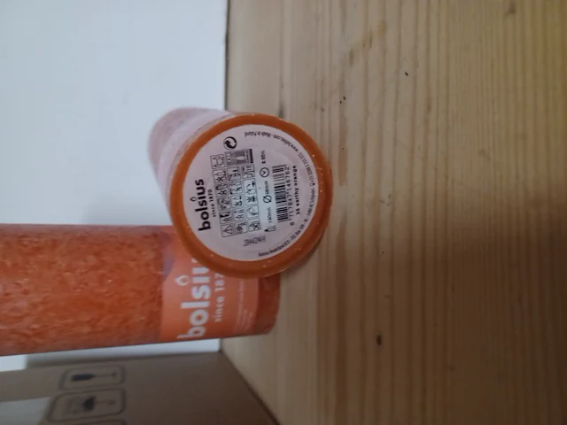 Pillar kaars bolsius 190 x 68 mm brandduur 8,5 u aantal 4 stuks. - afbeelding 3 van  7