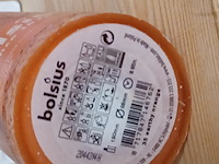 Pillar kaars bolsius 190 x 68 mm brandduur 8,5 u aantal 4 stuks. - afbeelding 4 van  7