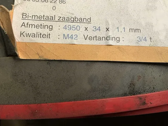 Pilous - arg 380 - bandzaagmachine - afbeelding 9 van  17