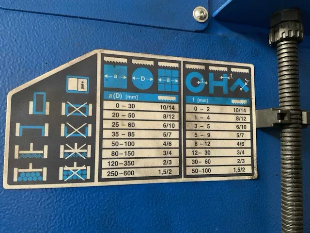 Pilous - arg 380 - bandzaagmachine - afbeelding 13 van  17
