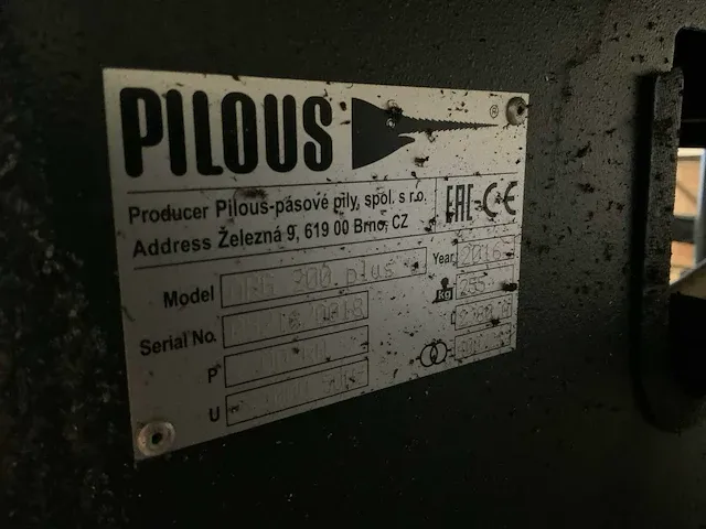 Pilous - bandzaagmachine - afbeelding 3 van  11