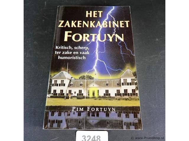 Pim fortuyn. het zakenkabinet - afbeelding 1 van  5