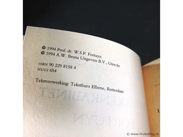 Pim fortuyn. het zakenkabinet - afbeelding 3 van  5