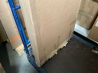 Pina xl draaideur 90x200cm veiligheidsglas met antikalk links en rechts zwart - afbeelding 4 van  4