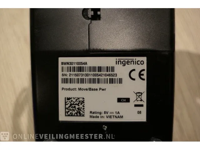 Pinapparaat ingenico, move/5000 - afbeelding 7 van  7