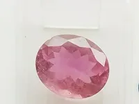 Pink tourmaline 4.46ct algt certified - afbeelding 4 van  8