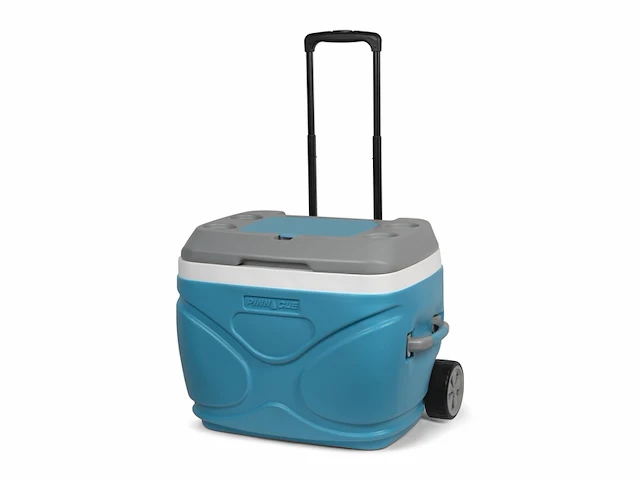 Pinnacle prudence roller (66 liter) koelbox op wielen blauw - afbeelding 1 van  4