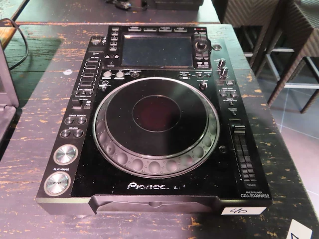 Pioneer - cdj-2000nxs2 - dj multispeler - afbeelding 1 van  2