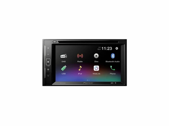 Pioneer avh-a240dab 2-din multimedia autoradio met dab en bluetooth - afbeelding 1 van  3