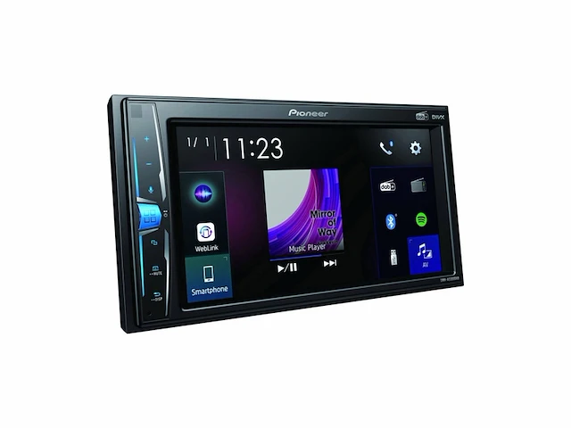 Pioneer dmh-a241bt multimedia autoradio dubbeldin bt - afbeelding 1 van  3