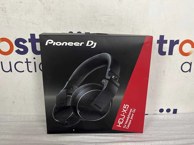 Pioneer hdj-x5 zwart circumaural hoofdband koptelefoon - afbeelding 2 van  2